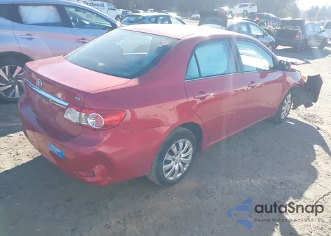 2013 Toyota Corolla Le из США, поврежденный, VIN 2T1BU4EE2DC076355